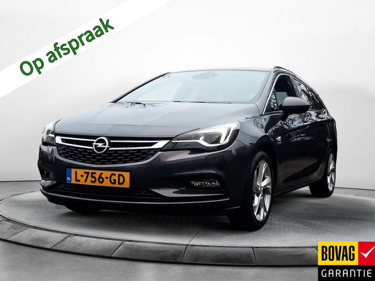 Opel Astra Sports Tourer - 1.4 Turbo S/S 1.4 Turbo S/S (126PK), 12-MND-BOVAG, Navigatie/Apple-Carplay/Android-Auto, Trekhaak, Adapt - AutoWereld.nl