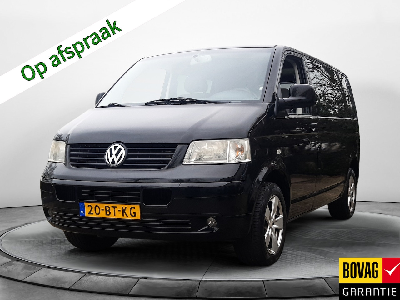 Volkswagen Transporter - 2.5 TDI 300 2.5 TDI 300 (131PK), 3e-Eig, Dubbele-Cabine, 6-Pers, Airco, NL-Auto, LM.-Velgen-17Inch, Na - AutoWereld.nl