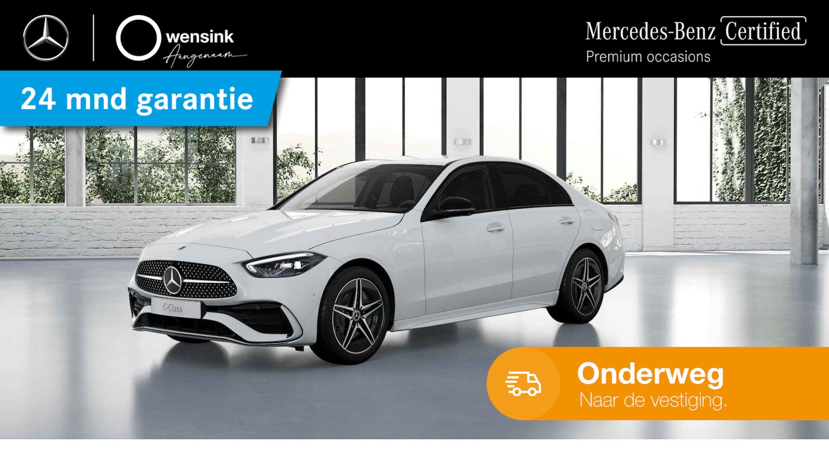 Mercedes-Benz C-klasse - 300 e AMG Line Limited | Rij assistentie | AMG | Night pakket | Keyless | Burmester | Sfee - AutoWereld.nl