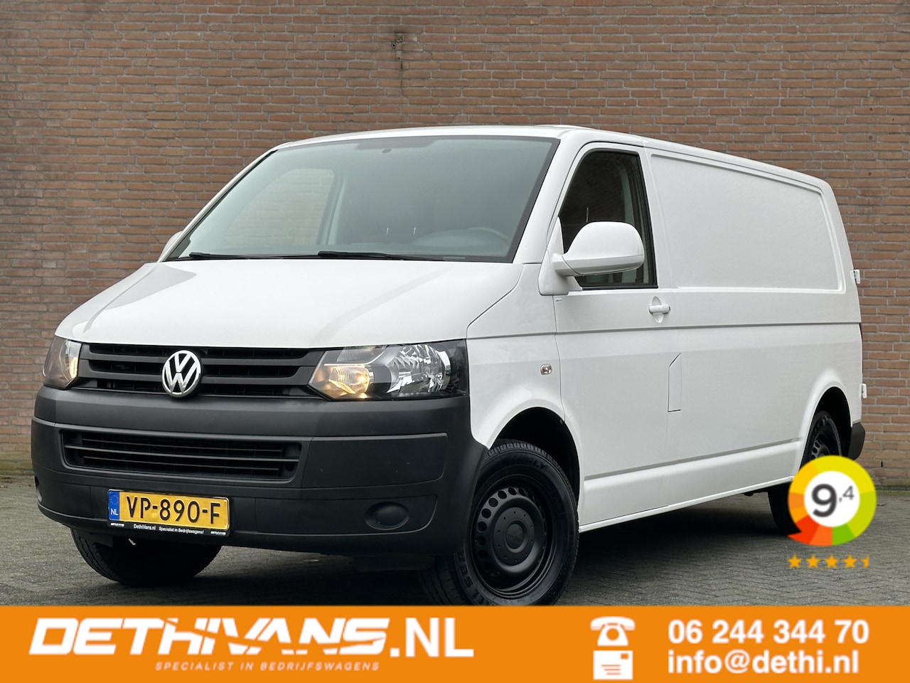 Volkswagen Transporter - 2.0TDI 115PK Lang / Navigatie / Cruisecontrol - AutoWereld.nl