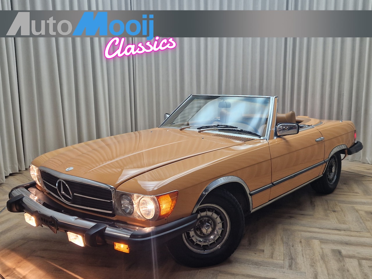 Mercedes-Benz SL-klasse Roadster - 450 SL *Original Blue Plate* *INCL HARDTOP* 1979 / V8 / Automaat / Leder / Airconditioning - AutoWereld.nl