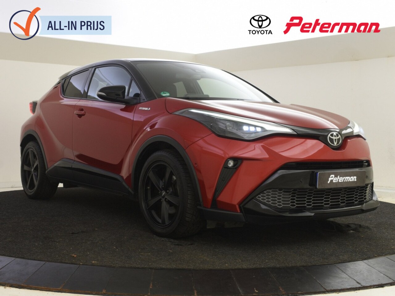 Toyota C-HR - 2.0 Hybrid GR-Sport | Stoelverwarming | Parkeersensoren V+A - AutoWereld.nl