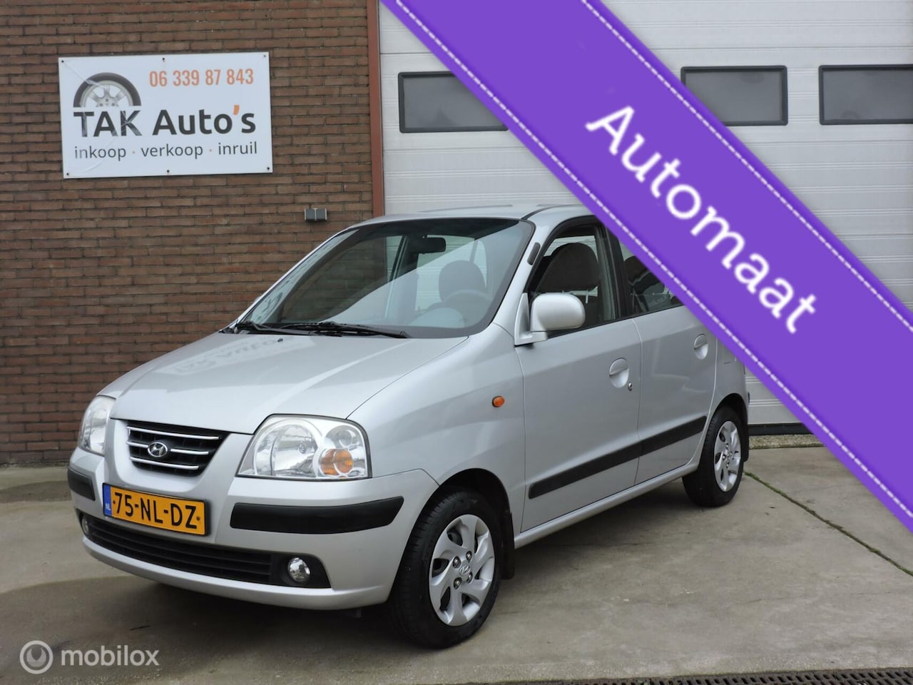 Hyundai Atos - 1.1i Dynamic/AUTOMAAT/5dr/met boekjes en NAP - AutoWereld.nl