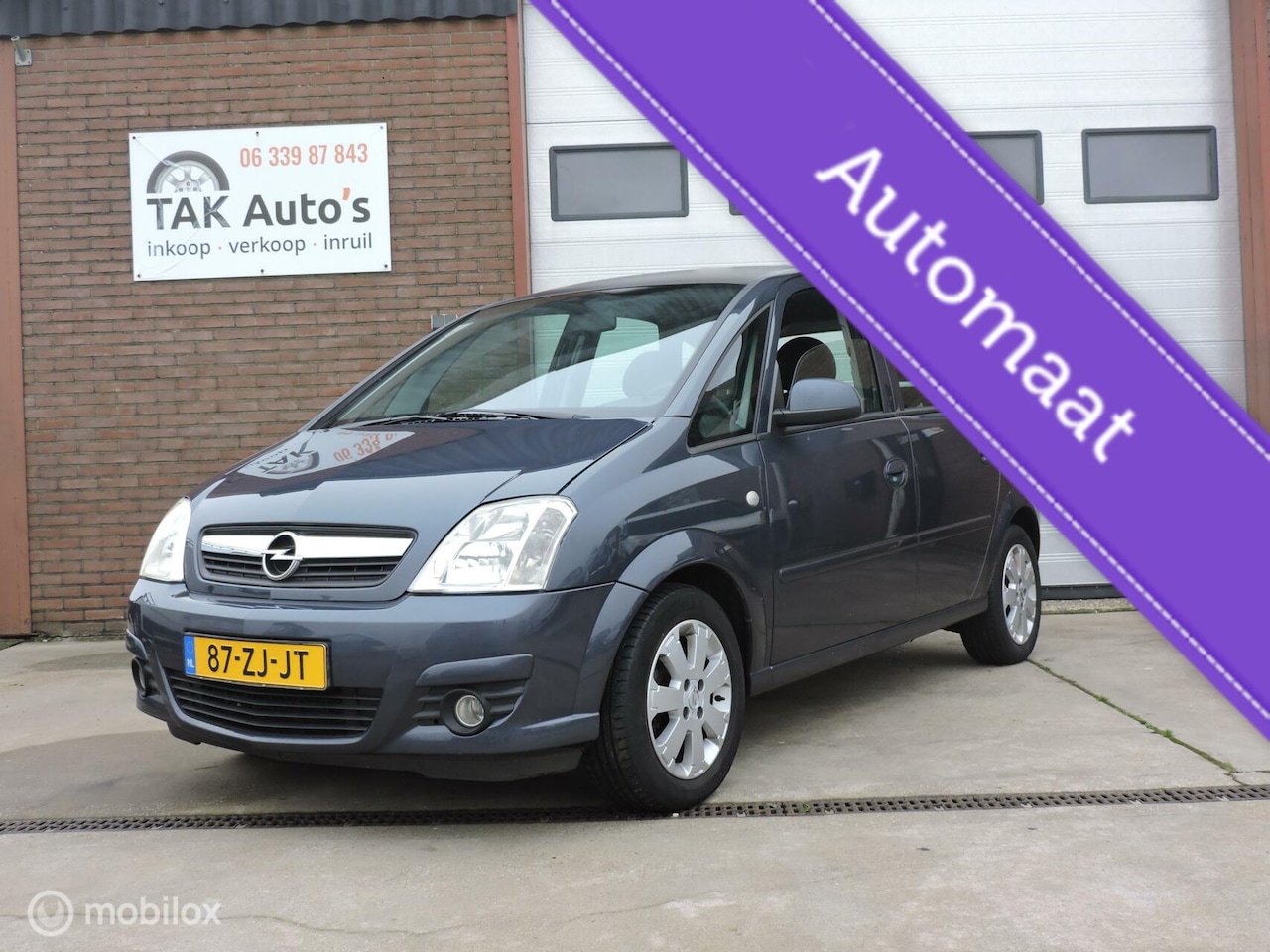 Opel Meriva - 1.6-16V Temptation/automaat/Airco/boekjes en NAP - AutoWereld.nl