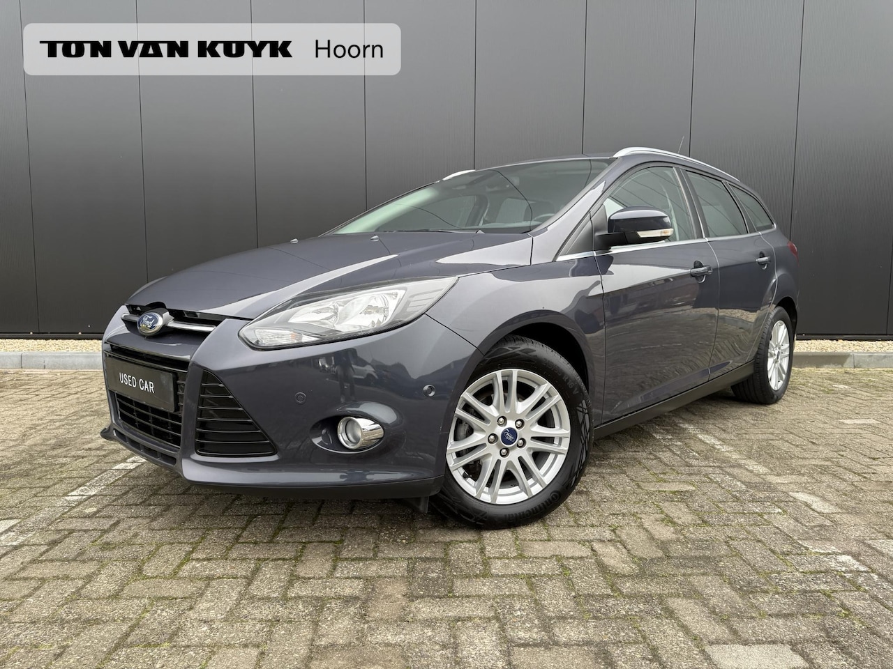 Ford Focus Wagon - 1.0 EcoBoost Edition Plus airco telefoon navigatie trekhaak 1e eigenaar - AutoWereld.nl