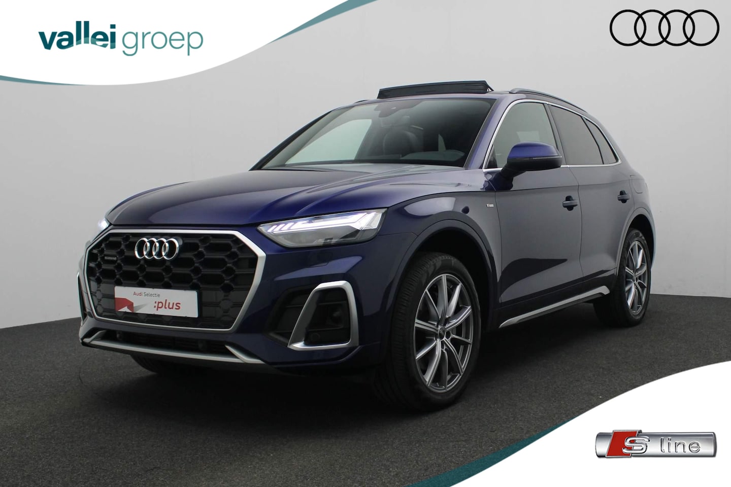 Audi Q5 - 50 TFSI e 299PK S-tronic S edition / S-Line | Pano | Matrix LED | Leder/alcantara | Camera - AutoWereld.nl