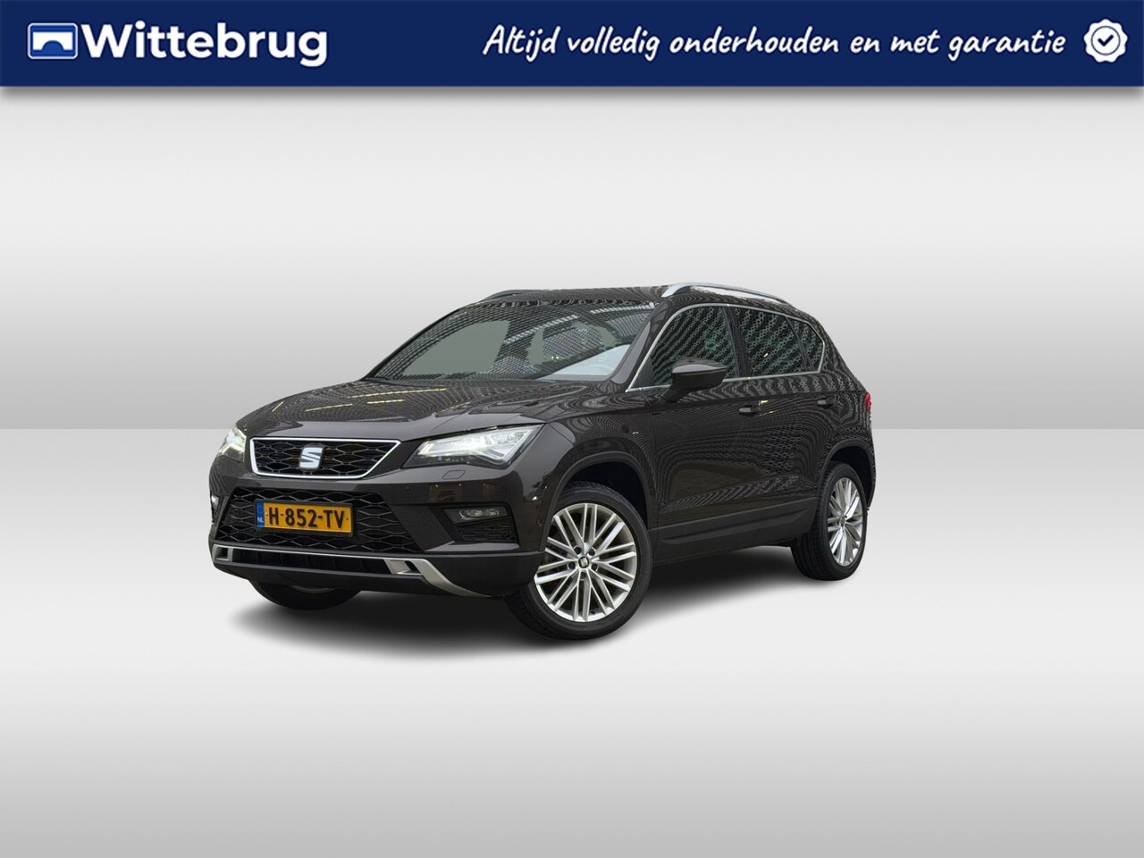 Seat Ateca - 1.4 EcoTSI Xcellence / Achteruitrijcamera / Stoelverwarming / Alcantara Bekleding / LED / - AutoWereld.nl