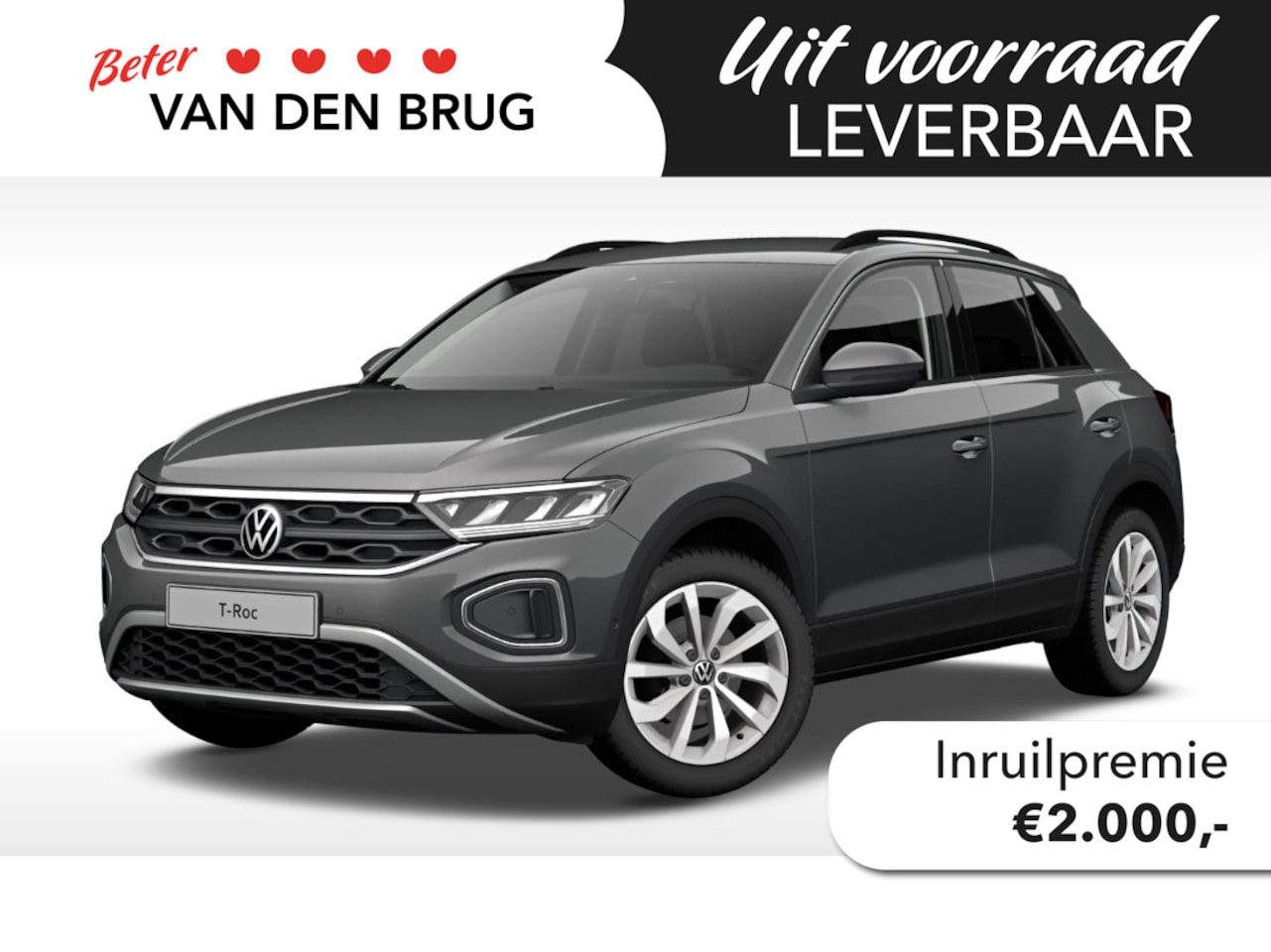 Volkswagen T-Roc - 1.0 TSI Life Edition | LED plus | Climatronic | Navigatie | Camera | - AutoWereld.nl