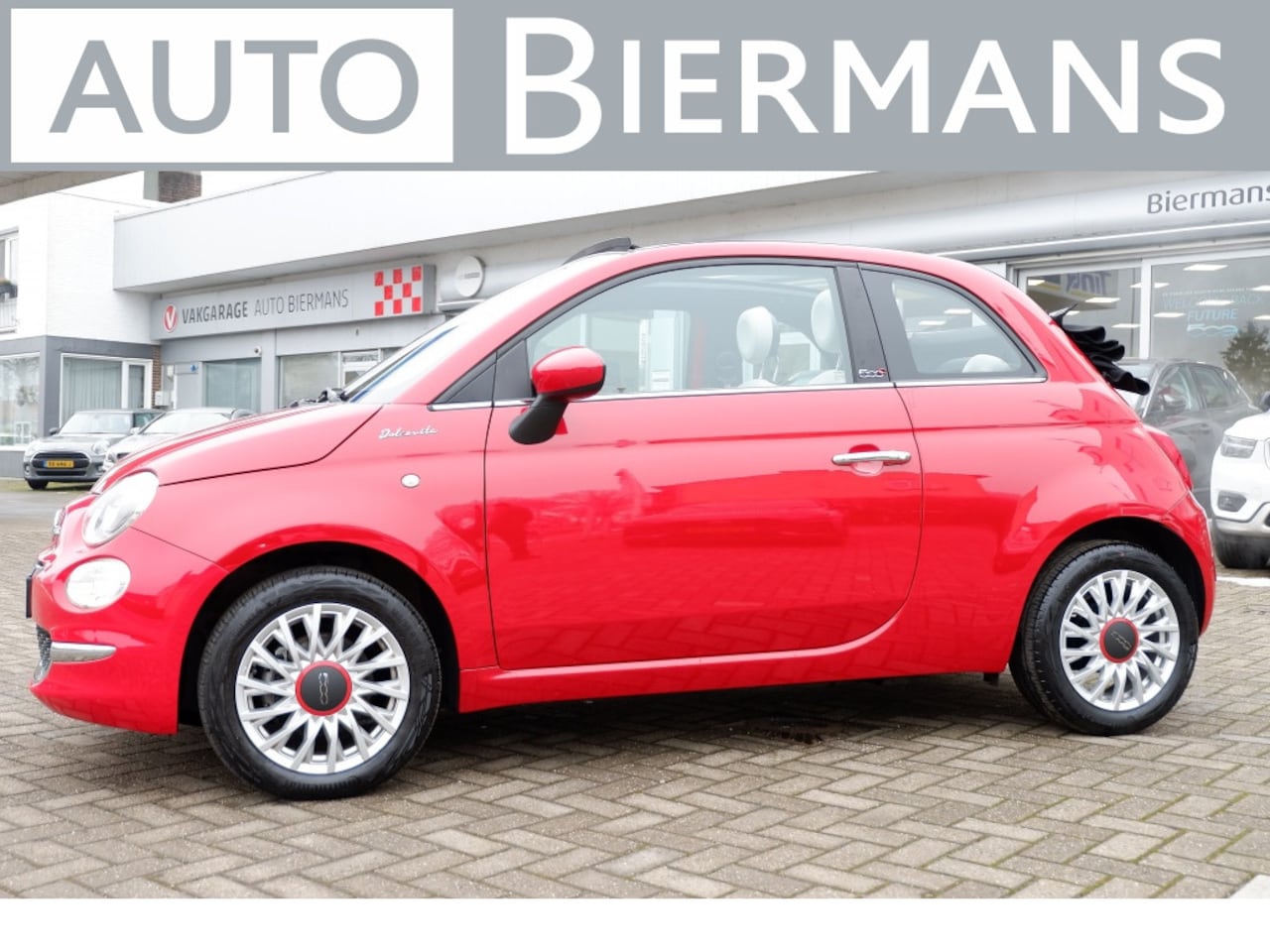 Fiat 500 C - 1.0 Hybrid Dolcevita Rijklaarprijs! 12MND Bovag garantie! - AutoWereld.nl