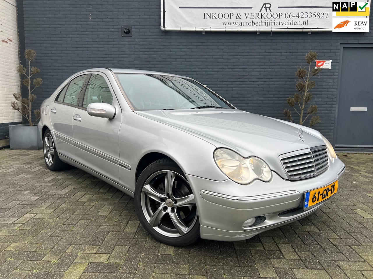 Mercedes-Benz C-klasse - 180 Elegance NAP Automaat! Inruil mogelijk! - AutoWereld.nl