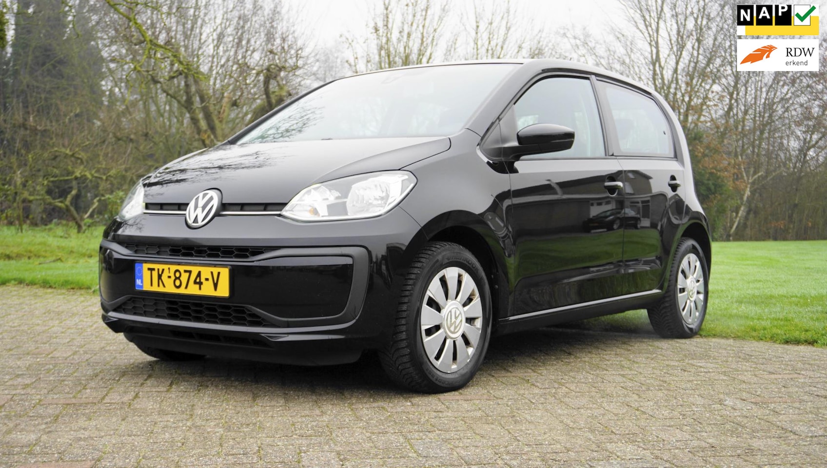 Volkswagen Up! - 1.0 BMT move up! 5 drs Airco blue tooth - AutoWereld.nl