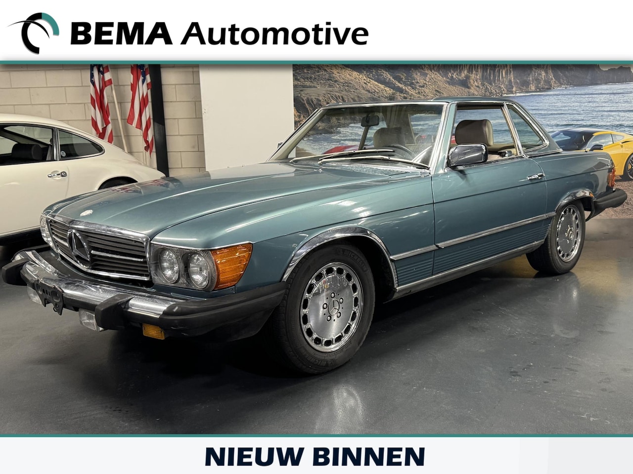 Mercedes-Benz SL-klasse Cabrio - 380 SL BARNFIND - AutoWereld.nl