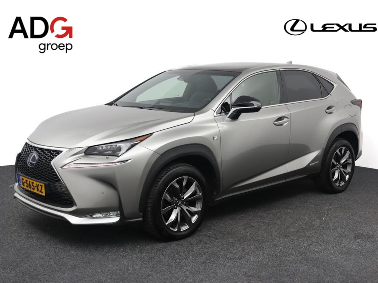 Lexus NX - 300h AWD F Sport Line | Adaptive Cruise Control | Stuurwielverwarming | Panoramadak | DAB - AutoWereld.nl