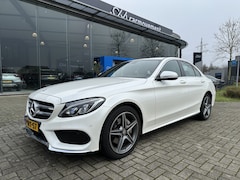 Mercedes-Benz C-klasse - 180 AMG Line | Navi Comand | Camera | Leer | Cruise | LED