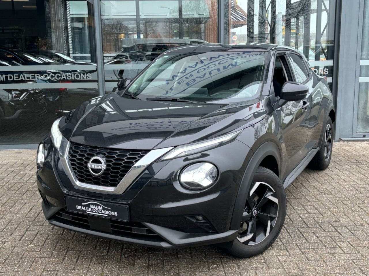 Nissan Juke - 1.0 DIG-T AUTOMAAT ACENTA NAVI LMV AIRCO PDC-CAMERA - AutoWereld.nl