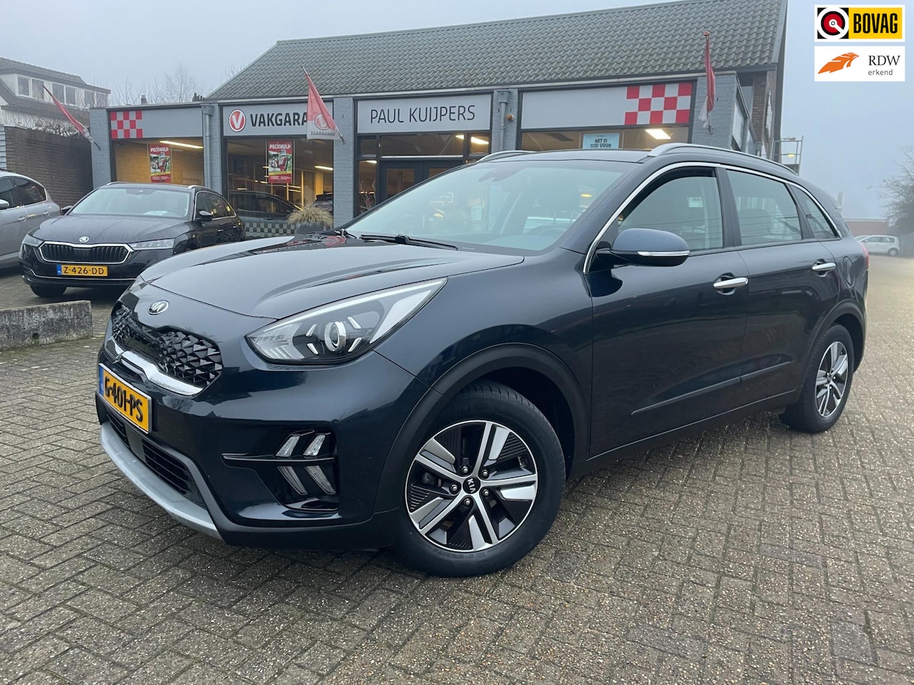 Kia Niro - 1.6 GDi Hybrid ExecutiveLine *camera + navi + stof/leder + Apple/Android Carplay* - AutoWereld.nl