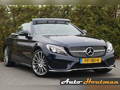 Mercedes-Benz C-klasse Cabrio - 200 Aut. AMG Premium Nav|Sportzetels|Nekverw.|Leder|Pdc|Lmv||Dealer onderhouden|1e eigenaa