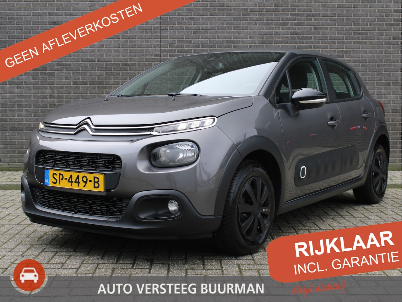 Citroën C3 - 1.2 PureTech S&S Feel 1.2 PureTech S&S Feel 111pk, Automaat, Cruise/ClimateControl, Navigatie, Applecarpl/Andr. - AutoWereld.nl