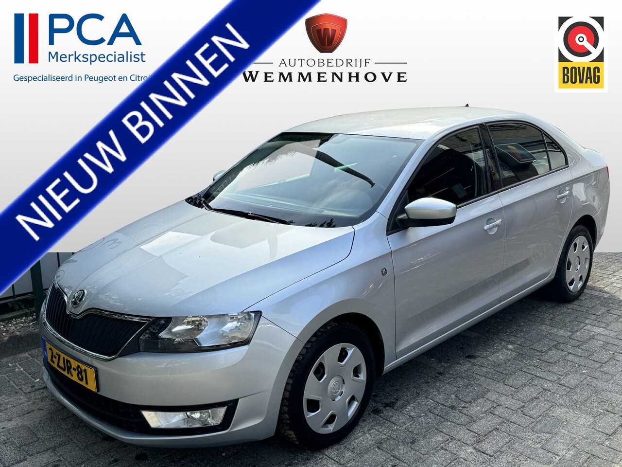 Skoda Rapid - 1.2 TSI Greentech Ambition Airco/CV/El.ramen - AutoWereld.nl