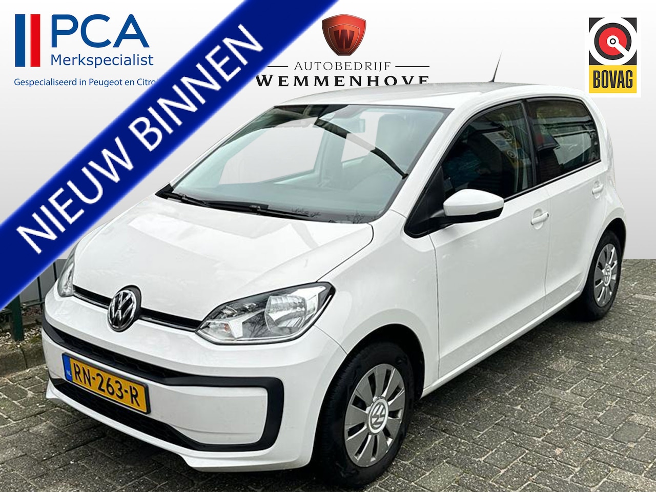 Volkswagen Up! - 1.0 BMT move up! 5-Deurs/Airco/Cruise control - AutoWereld.nl