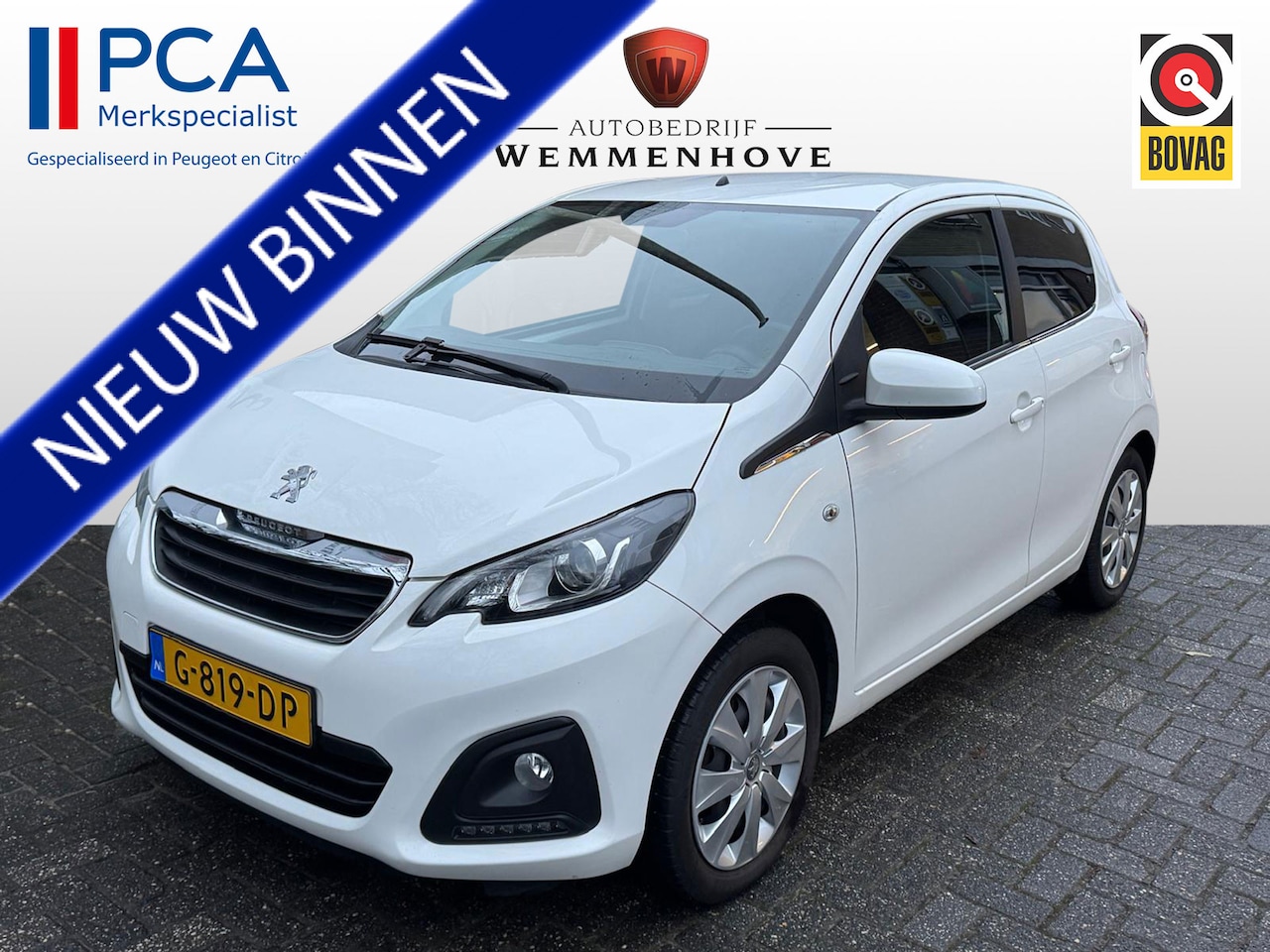 Peugeot 108 - 1.0 e-VTi Active 1.0 e-VTi Active 5-Deurs - AutoWereld.nl