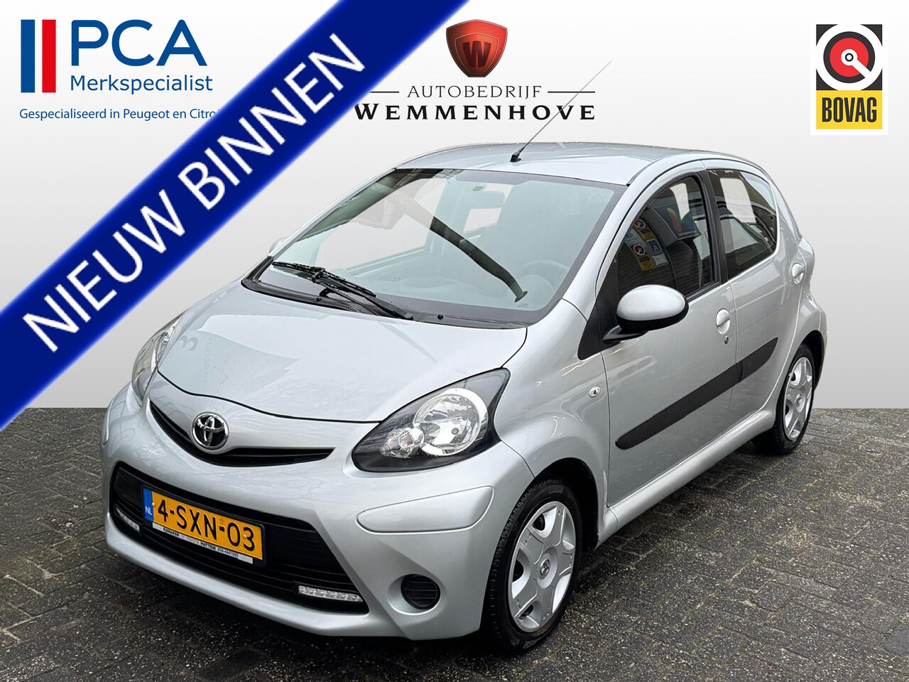 Toyota Aygo - 1.0 VVT-i Aspiration 1.0 VVT-i Aspiration - AutoWereld.nl