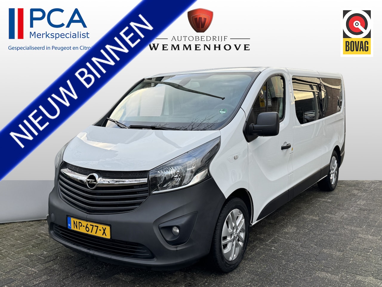 Opel Vivaro Combi - 1.6 CDTI L2H1 BiTurbo ecoFLEX Airco/Navi/Camera/Lichtmetalen velgen - AutoWereld.nl