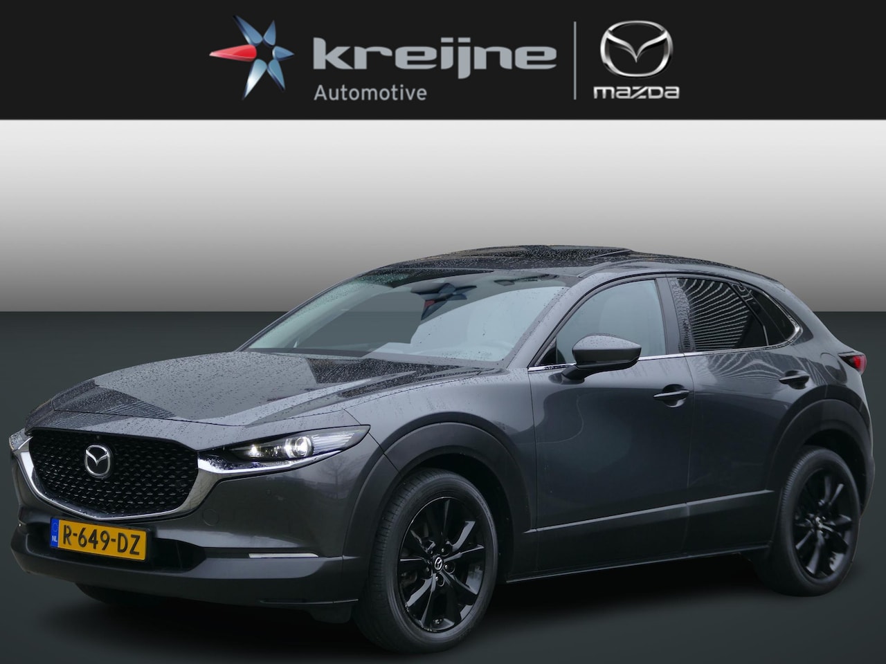 Mazda CX-30 - 2.0 e-SkyActiv-X M Hybrid Luxury | Automaat | White Leather Pack | Trekhaak | Schuif/kante - AutoWereld.nl