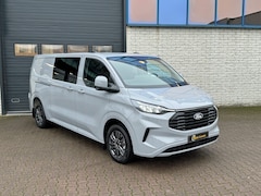 Ford Transit Custom - 320 L2 Limited BPM vrij Stoel + Stoel 170 PK 360° ELEKTR TREKHAAK AUTOMAAT 2X SCHUIFDEUR A