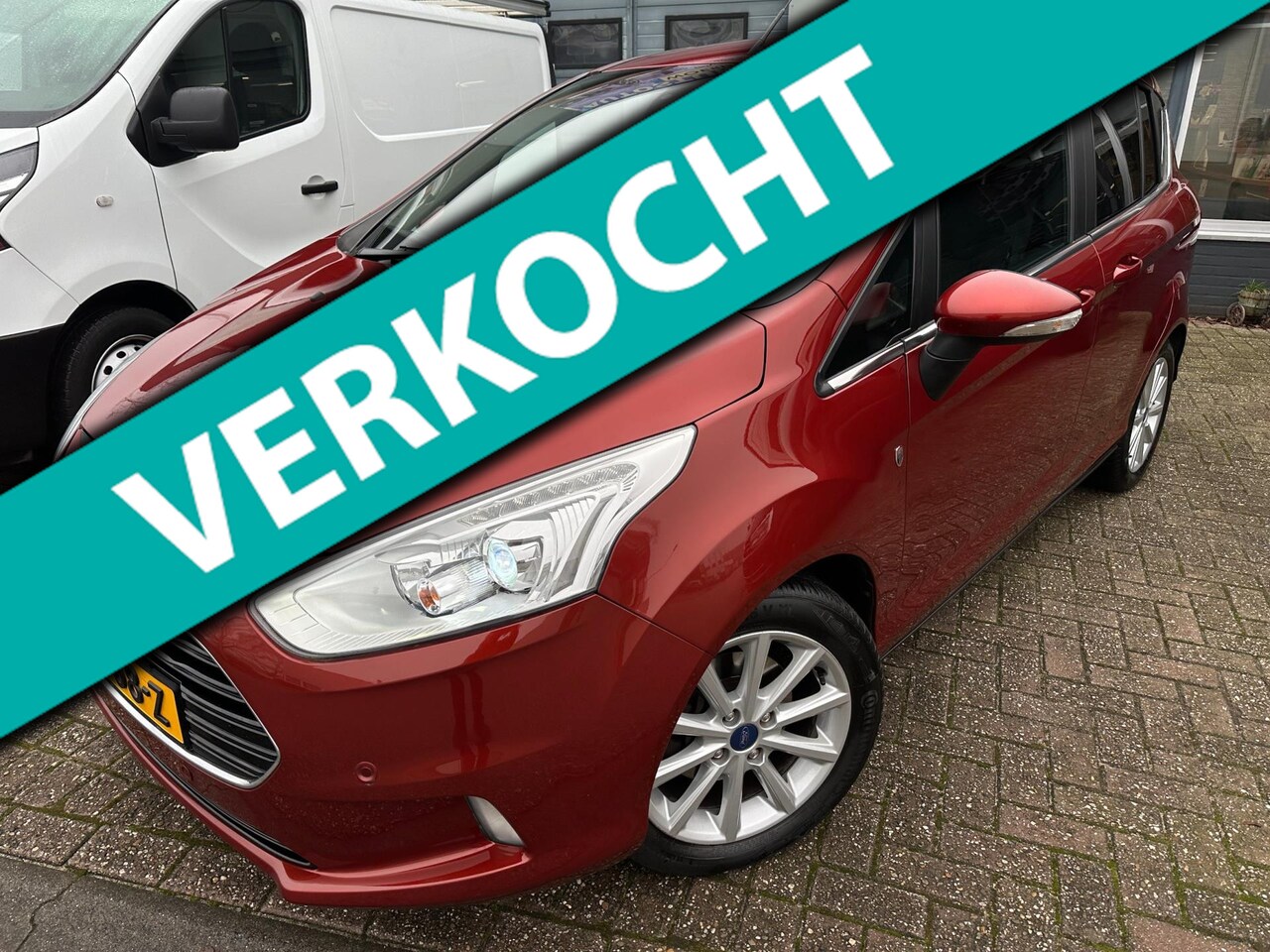 Ford B-Max - 1.0 EcoBoost 2015 GHIA TITANIUM VOL-LUXE CAMERA NAP NETJES - AutoWereld.nl