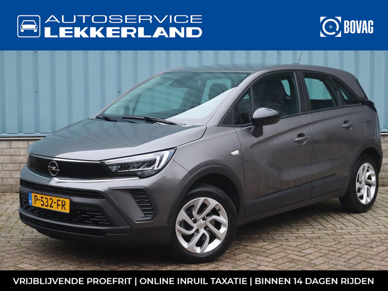 Opel Crossland - 1.2 Turbo 110pk Edition NAVI | CAMERA | TREKHAAK | LED-KOPLAMPEN - AutoWereld.nl