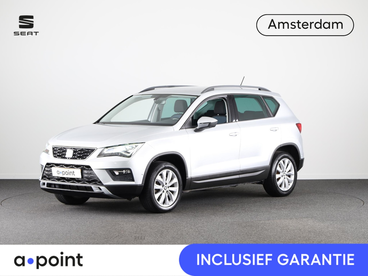 Seat Ateca - 1.0 EcoTSI Style 115pk 6bak| Navi| Camera| 17'LM-velgen| LED| extra getint glas - AutoWereld.nl