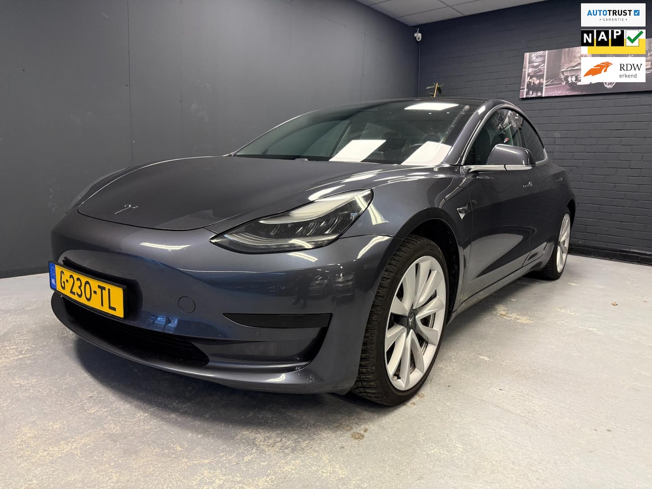 Tesla Model 3 - Standard RWD Plus 60 kWh NAP NL BTW Lage Km.Stand Camera - AutoWereld.nl