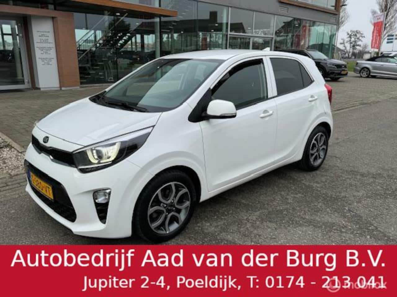 Kia Picanto - 1.0 MPi DynamicPlusLine Navigatie & Camera , Bluetooth , Led verlichting voor & achter Vel - AutoWereld.nl