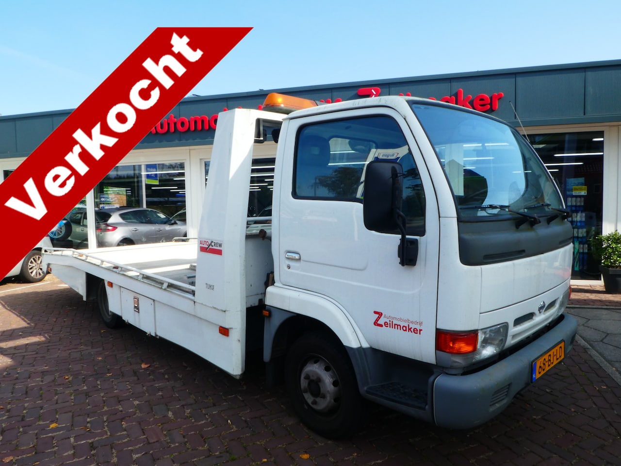 Nissan Cabstar E - 3.0TDi 120.35-340 OPRIJWAGEN, ELEKTRISCHE LIER, ALU. OPBOUW, 1240 KG LAADVERMOGEN - AutoWereld.nl