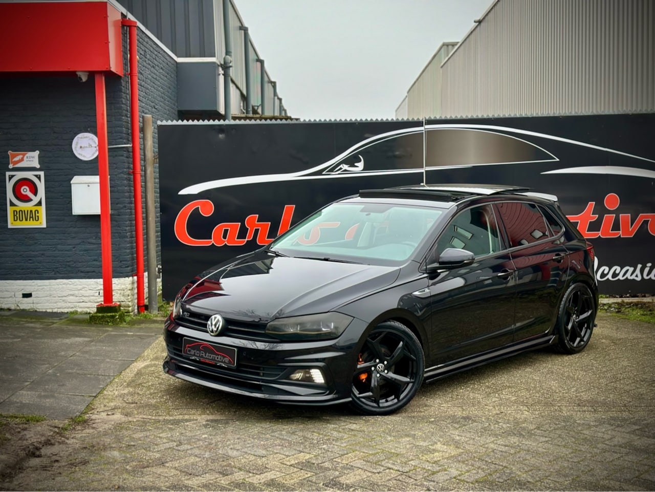 Volkswagen Polo - 1.0 TSI R-LINE DSG|PANO|MAXTON|LED|XENON|ACC - AutoWereld.nl