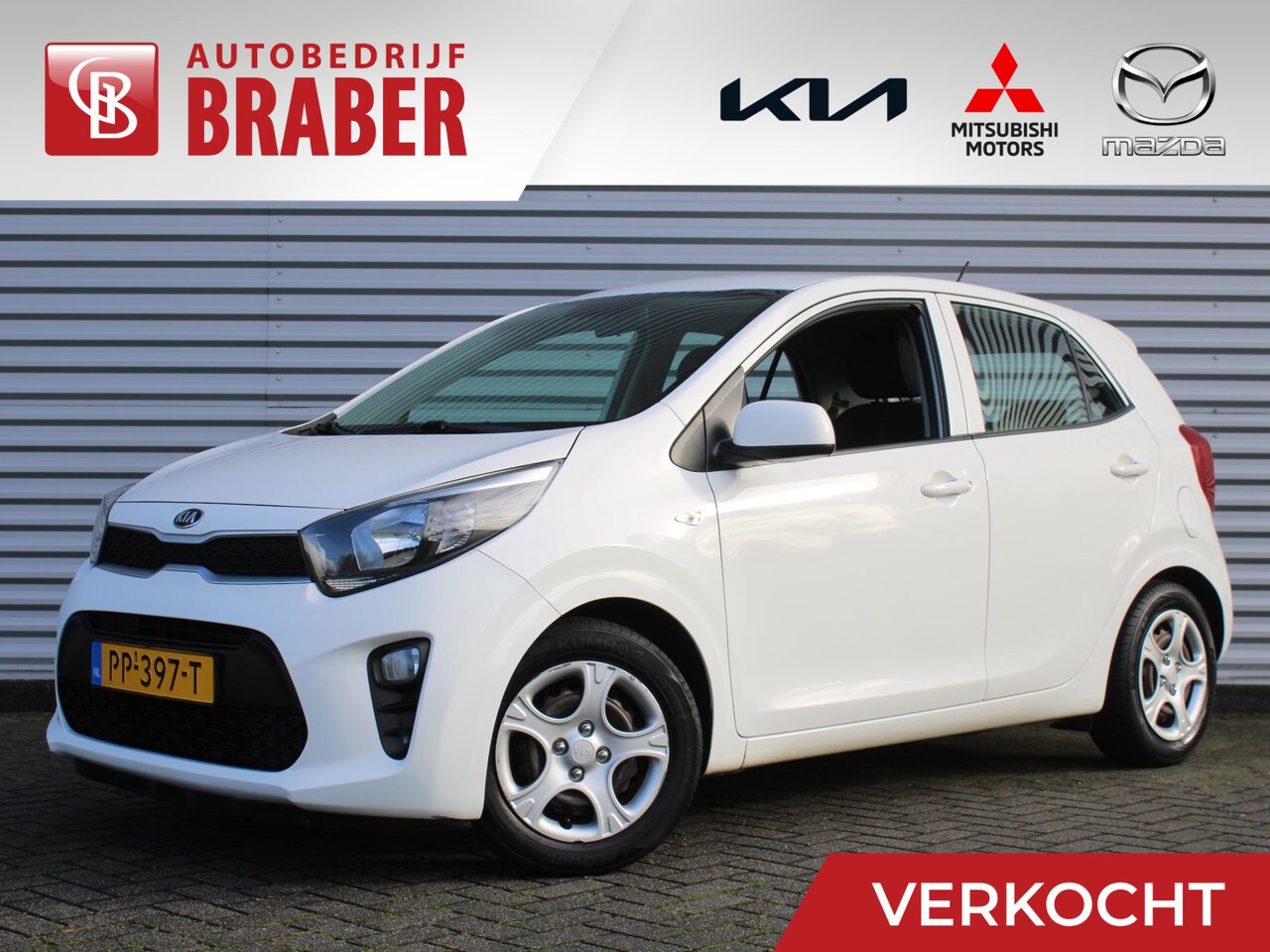 Kia Picanto - 1.0 CVVT EconomyPlusLine | Airco | Trekhaak | Lichtsensor | DAB | - AutoWereld.nl