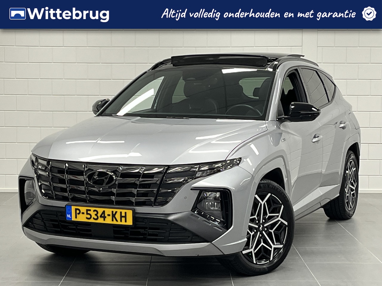 Hyundai Tucson - 1.6 T-GDI HEV N Line Sky TREKHAAK | PANORAMADAK | FULL LED | KEYLESS | SPORTIEVE SUV! - AutoWereld.nl