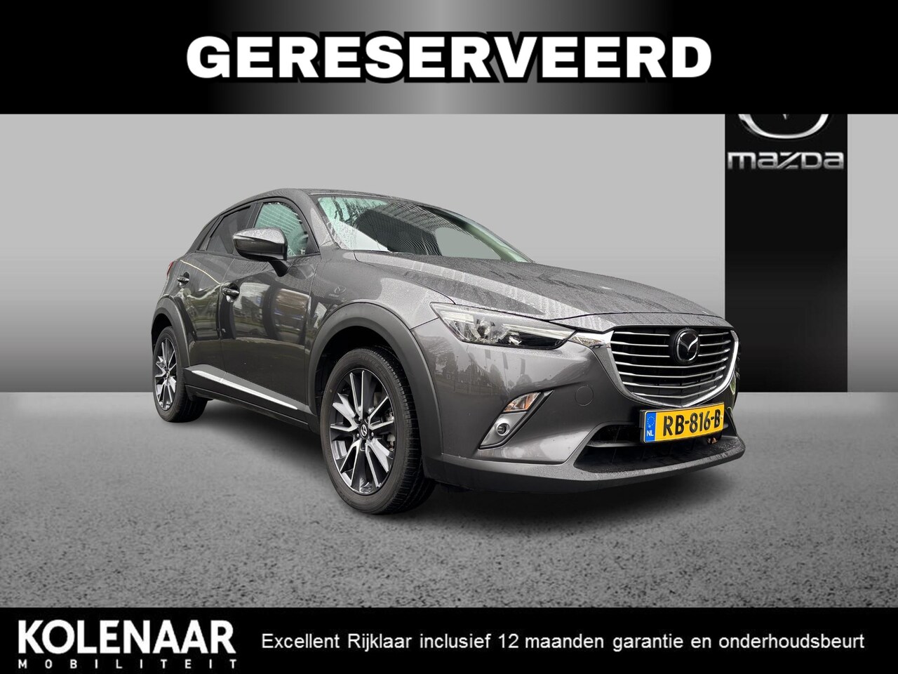 Mazda CX-3 - 2.0 Sky-G 120 GT-M /Afn. Trekhaak/Navi/HUD/Adaptive/ECC/Keyless/Achteruitrijcamera - AutoWereld.nl