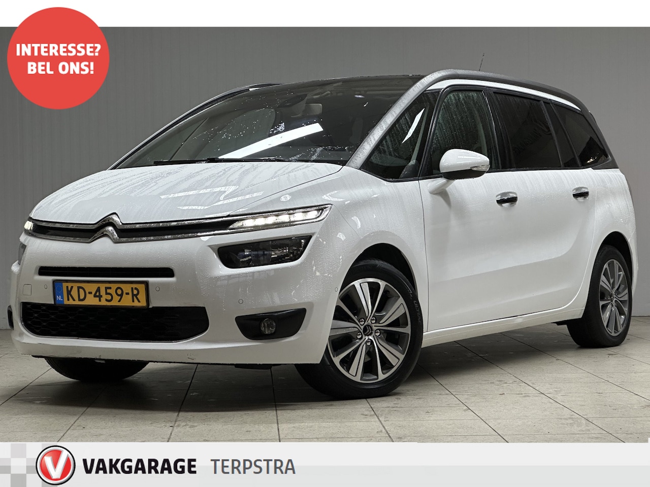 Citroën Grand C4 Picasso - 1.6 e-THP Business/ Automaat/ Trekhaak/ Virtual Dashboard/ 17'' LMV/ Dode-Hoek detc./ Keyl - AutoWereld.nl