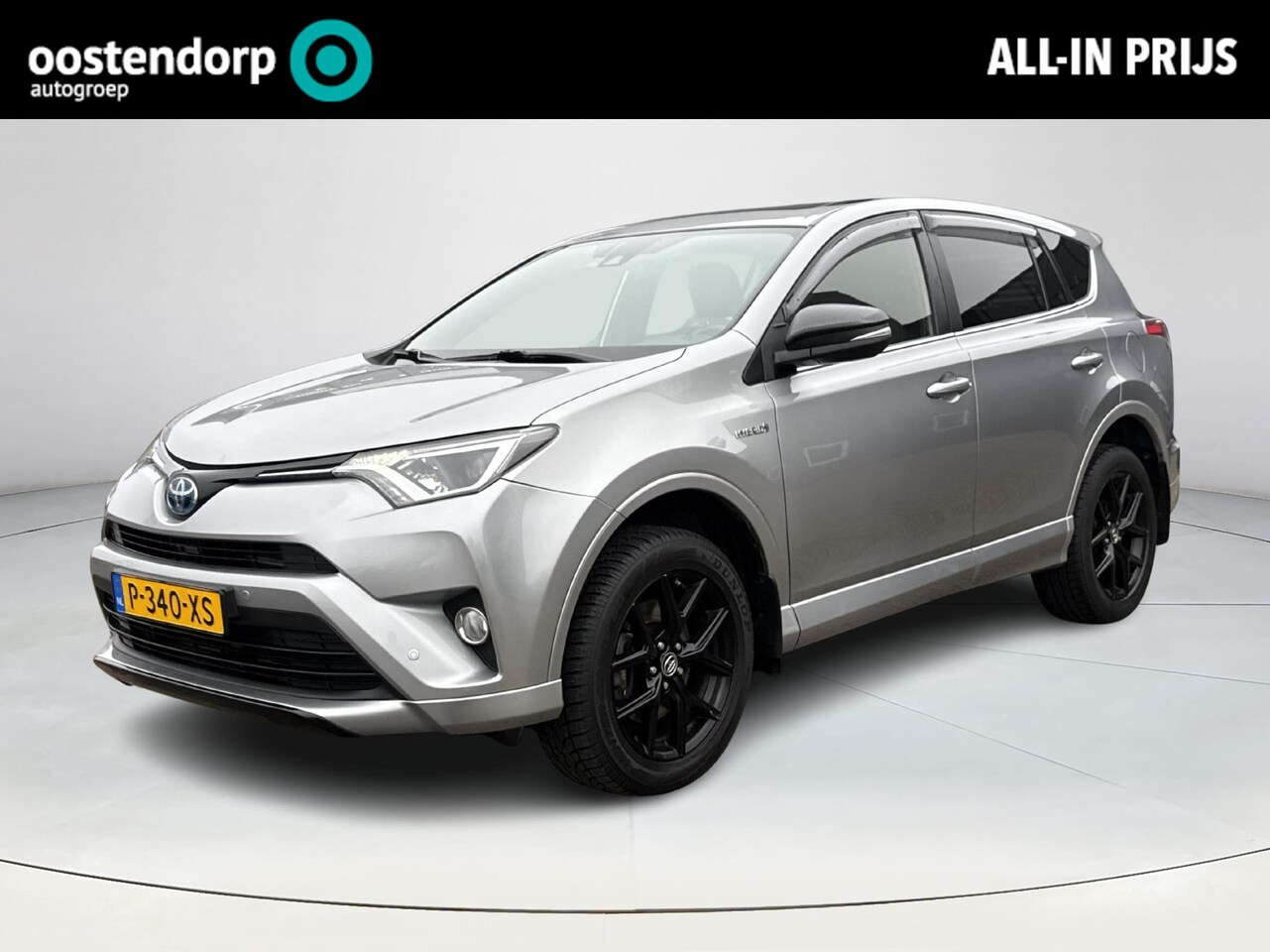 Toyota RAV4 - 2.5 Hybrid Black Edition **SCHUIFDAK/ NAVIGATIE/ ADAPTIVE CRUISE CONTROL** - AutoWereld.nl