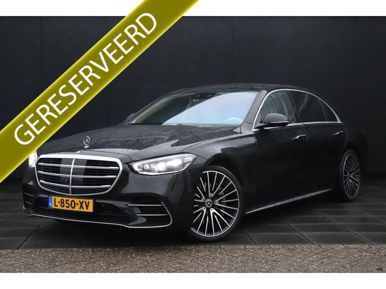 Mercedes-Benz S-klasse - 500 4MATIC Lang AMG Line | LUCHTVERING | BURMESTER | 3D | PANODAK | 360 CAMERA | FULL OPTI - AutoWereld.nl