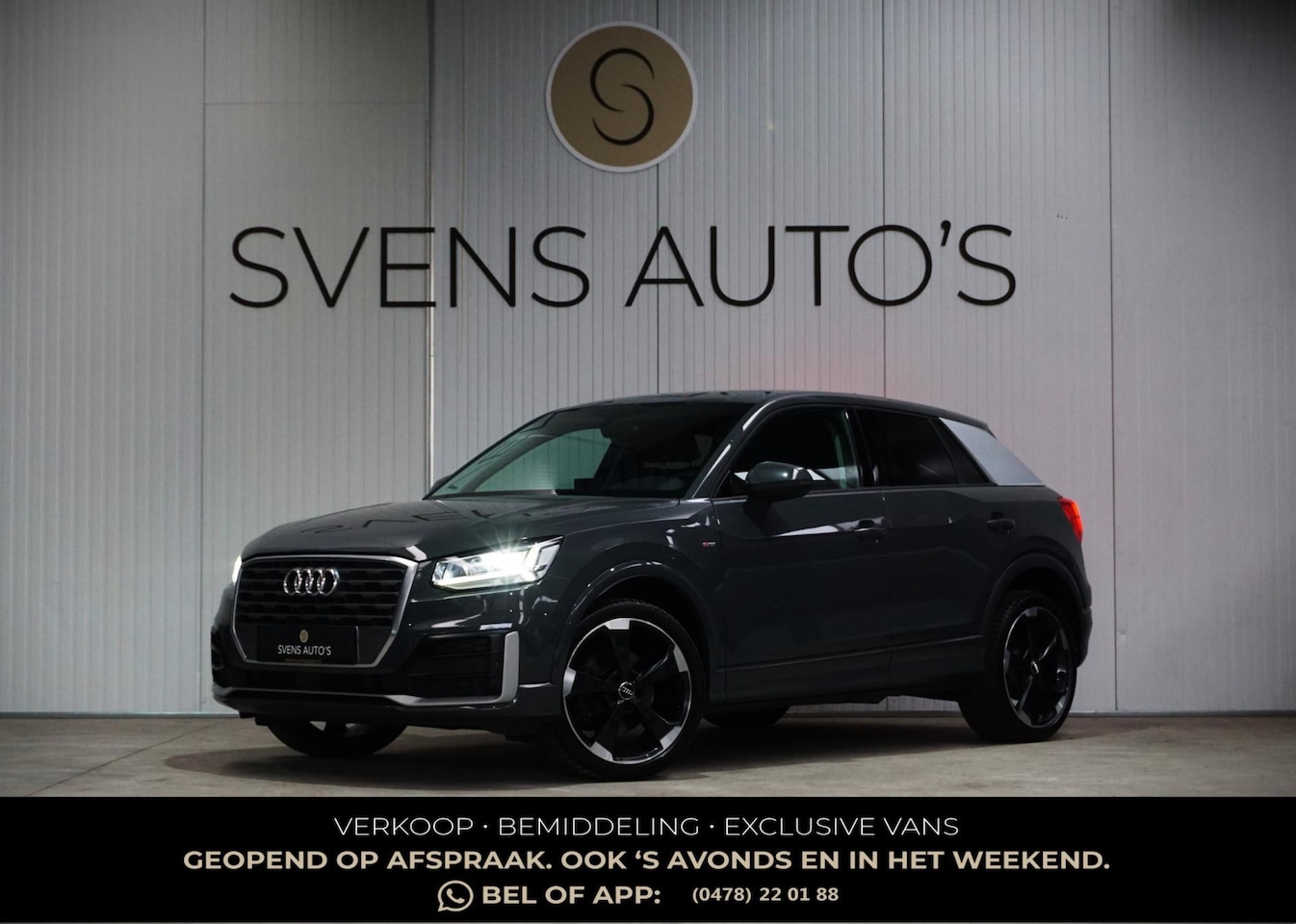 Audi Q2 - 1.4 TFSI 150pk S-Tronic S-Line Nanogrijs|LED|19"|Navi|Clima - AutoWereld.nl