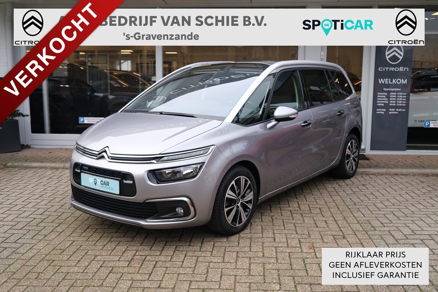 Citroën Grand C4 SpaceTourer - PT 130 Feel Automaat-6 Camera | Park sens v+a | Navi etc - AutoWereld.nl