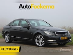 Mercedes-Benz C-klasse - 180 Elegance AUTOMAAT NAVI STOELVERWARMING