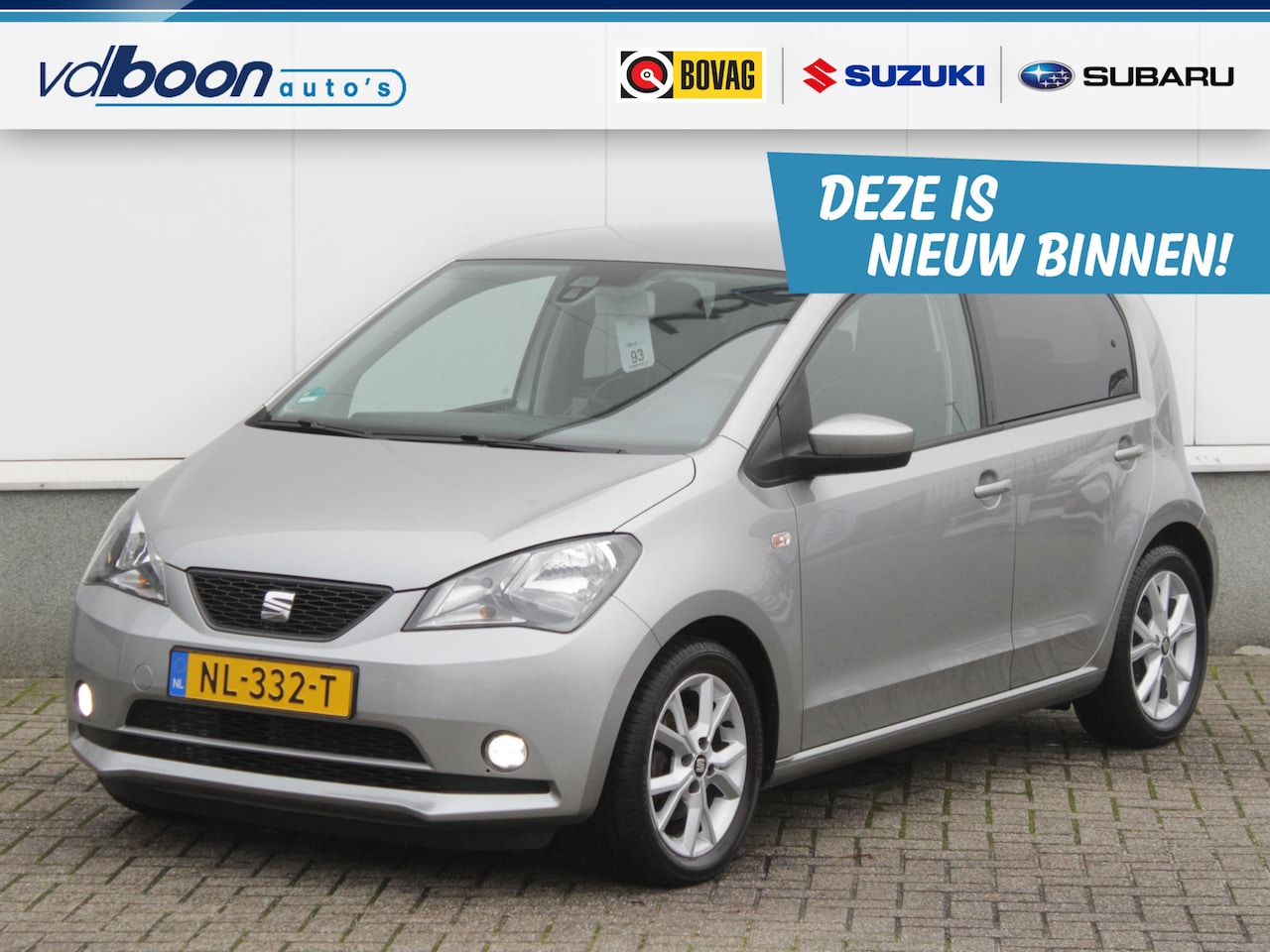 Seat Mii - 1.0 Sport Connect | Airco | Cruise | Park sens | Lm-Velgen - AutoWereld.nl