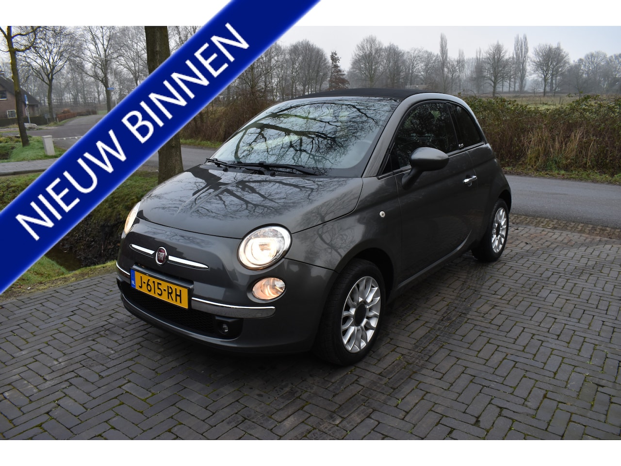 Fiat 500 C - 1.2 Lounge Cabriolet Nieuwstaat! - AutoWereld.nl