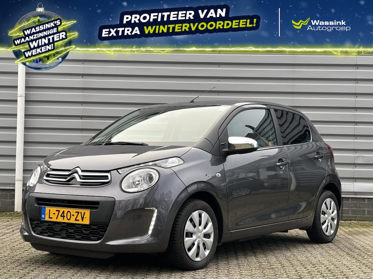 Citroën C1 - 1.0 VTi 72PK 5D Feel | DAB-radio | Carplay | Camera - AutoWereld.nl