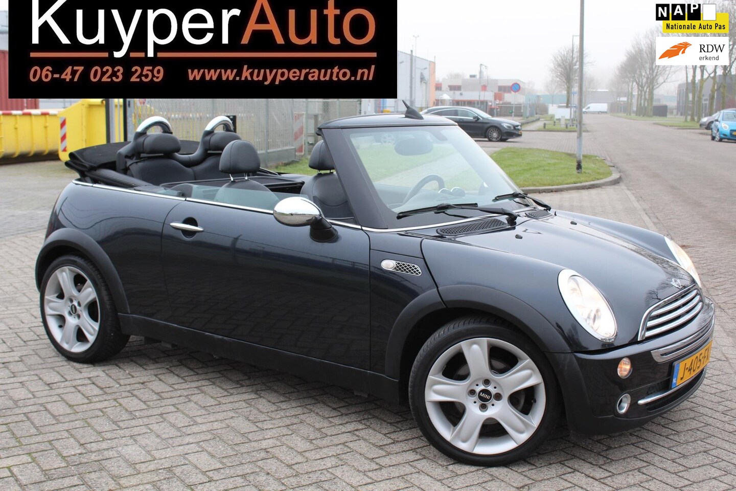 MINI Cabrio - Mini 1.6 One Salt airco cruise lm parkeersensoren lm windscherm - AutoWereld.nl