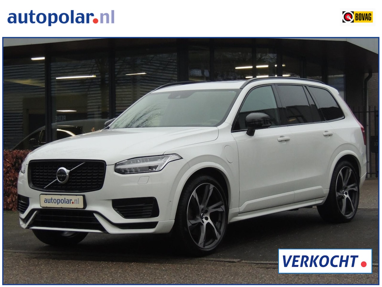 Volvo XC90 - 2.0 T8 Recharge AWD R-Design Luchtvering/22inch/Panodak/Headup etc. - AutoWereld.nl